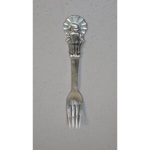 Vtg H.C. Andersen Fairy Tale 830 Silver PF Child Spoon 6-1/4" Ole Lukoje Sandman